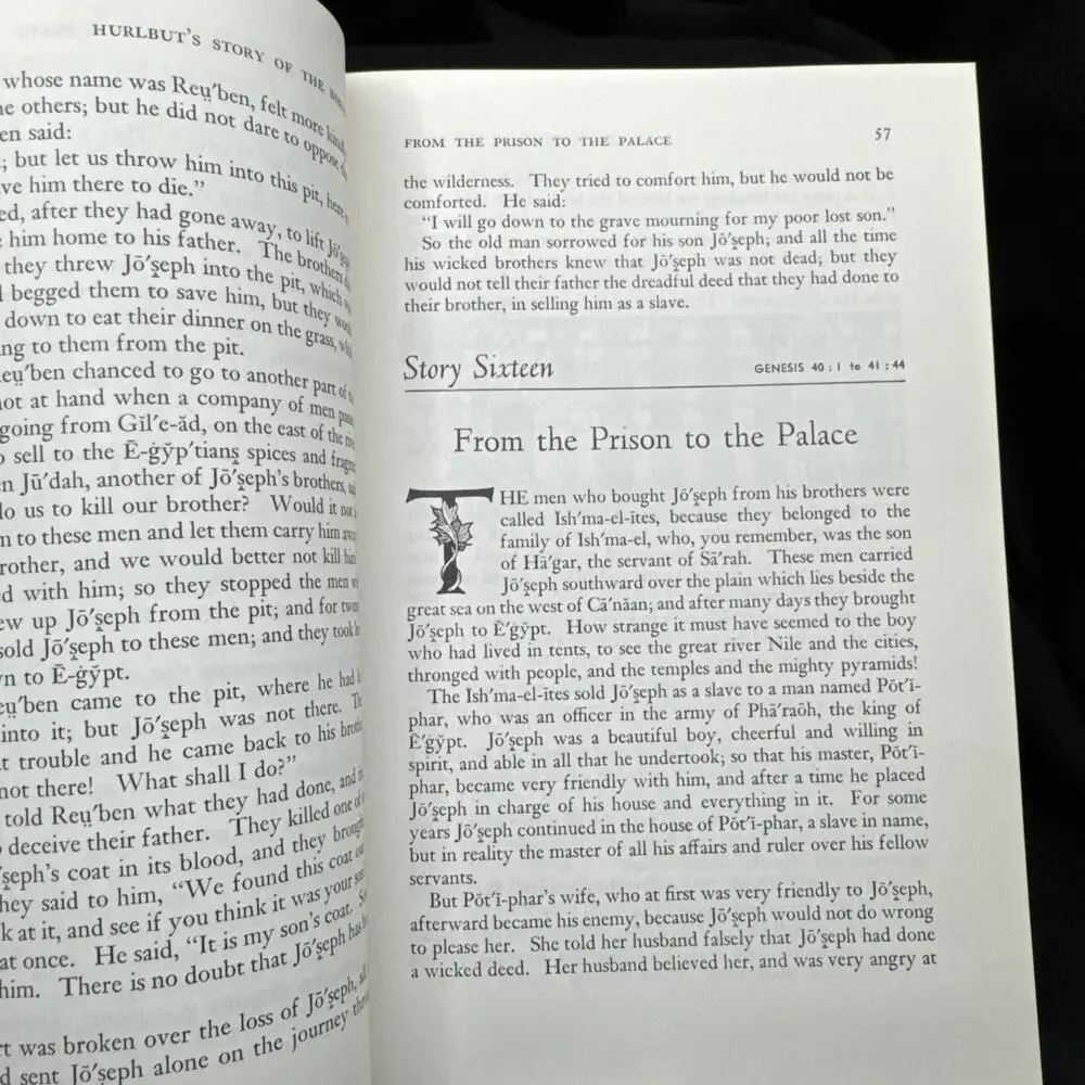 Hurlbut's Story of the Bible 1972 Zondervan HC Illustrated